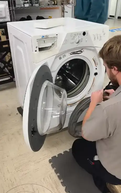 Refrigerator Repair Norman OK | Norman Refrigerator Repair 6 Washer Repair Real Work Image